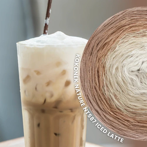 KOKONEK Nature NT587 Iced Latte - Latte/ciemny beż/beż/beza