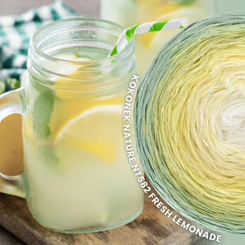 KOKONEK Nature NT582 Fresh Lemonade - Szałwia/wasabi/rumianek/masełkowy/biel