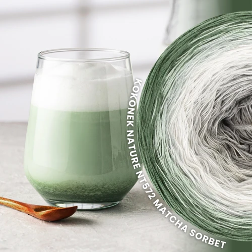 KOKONEK Nature NT572 Matcha Sorbet - Jodła/szałwia/beza/jasny szary/szary