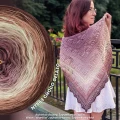 KOKONEK Nature NT569 Choco gelato - Brąz/kakao/migdał/brudny róż/blady fiolet
