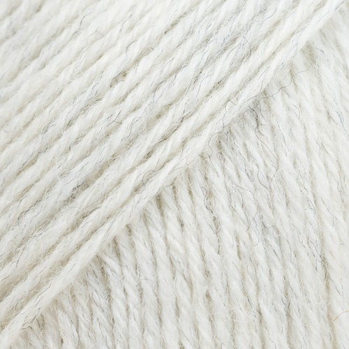 Włóczka skarpetkowa Drops Fabel 125 / szary kryształ / uni colour