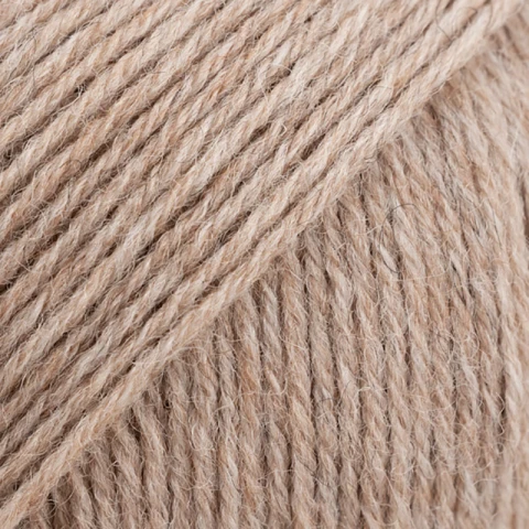 Włóczka skarpetkowa Drops Fabel 127 / piaskowy / uni colour