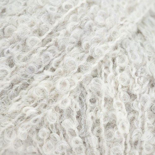 Włóczka Drops Alpaca Boucle 8907 / szary kryształ / mix