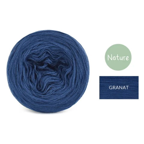 KOKONEK_Nature Mono - granat / 4 nitki / 500 m / 120 g - GOTOWY 