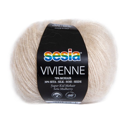 Włóczka Sesia Vivienne 0247 / jasny beż