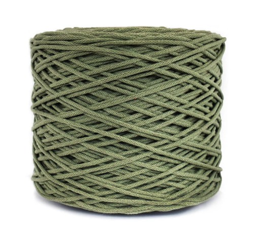 PREMIUM Sznurek bawełniany by KOKONKI 5mm / szpula 500m / 5578 szałwia
