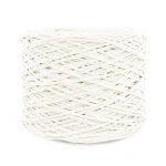 PREMIUM Šňůrka bavlněná by KOKONKI 5mm / cívka 500m / 5502 krém (1)