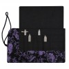 Zestaw drutów do skarpet HiyaHiya Sharp DPN Sock Set 6" / 2.25 - 3.5 mm / etui fioletowe kwiaty - OSTRE