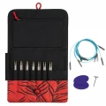 Zestaw drutów wymiennych HiyaHiya Sharp Standard Small 4" / 2.75 - 5 mm / etui  czerwone liście - OSTRE