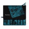 Zestaw drutów wymiennych HiyaHiya Steel Premium Large 4" / 5.50 - 10 mm / etui kwiaty szmaragd