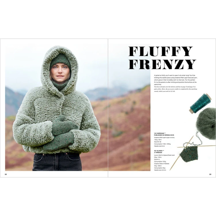Magazyn Rico Design Lovewool 23 Autumn / Winter collection 2026 - w języku angielskim