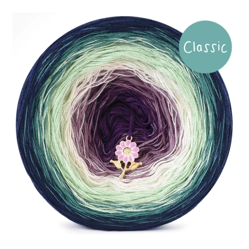 KOKONEK Classic B320 Mirtilla - Granat/ciemny szmaragd/szałwia/pudrowy beż/blady fiolet/fiolet