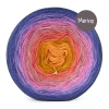 KOKONEK Merino 877 Kwietna Łąka - Fumo/atrament/jasny fiolet/chłodny róż/zgaszony róż/jasna malina/miodowy/kurkuma