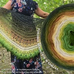 KOKONEK Merino 878 W sam las - Ciemne khaki/khaki melanż/guacalome/karmel melanż/ptysiowy/jasny beż/limetka/jasna zieleń/paproć