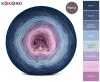 KOKONEK Merino 879 Pod chmurką - Navy/fumo/szaronienieski/błękit/lodowy błękit/lawenda/landrynka/wrzos