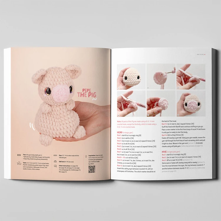 Książka Weighted Amigurumi Buddies - w języku angielskim