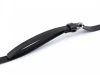 Uchwyt / rączka do torby z karabińczykami / długość regulowana 108 - 124 cm / eko skóra / ciemny beż / czarny nikiel / 1 szt / 790597