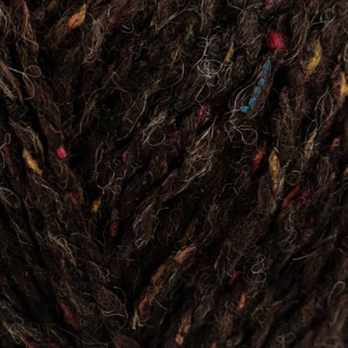 Włóczka Stenli Aran Tweed 11 / czekolada z posypką