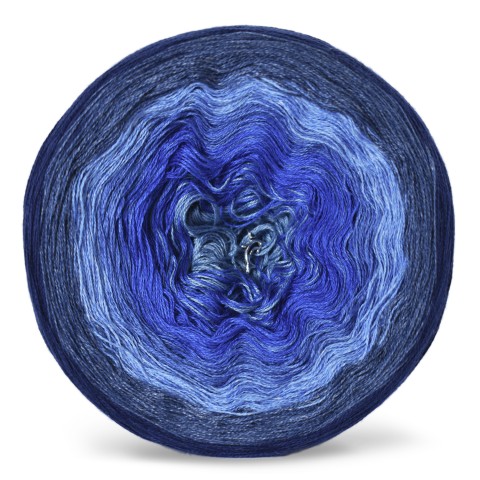 KOKONEK Classic A394 Granat/indygo melanż/jeans melanż/atrament/szafir/denim