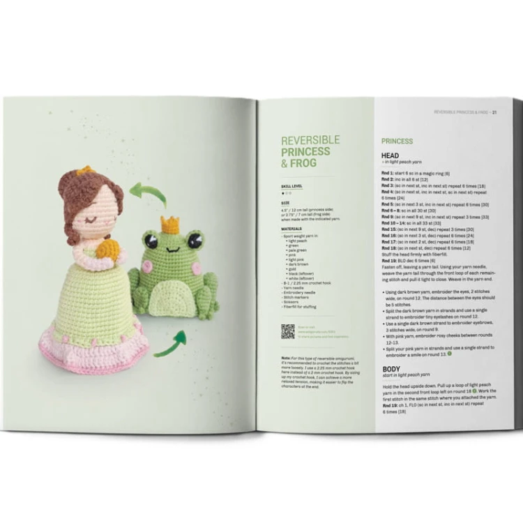 Książka Reversible Amigurumi - w języku angielskim