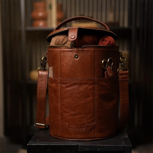 Torebka / organizer Muud / skórzana / Saturn XL Rich Brown