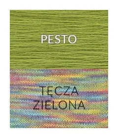 Pesto + tęcza zielona