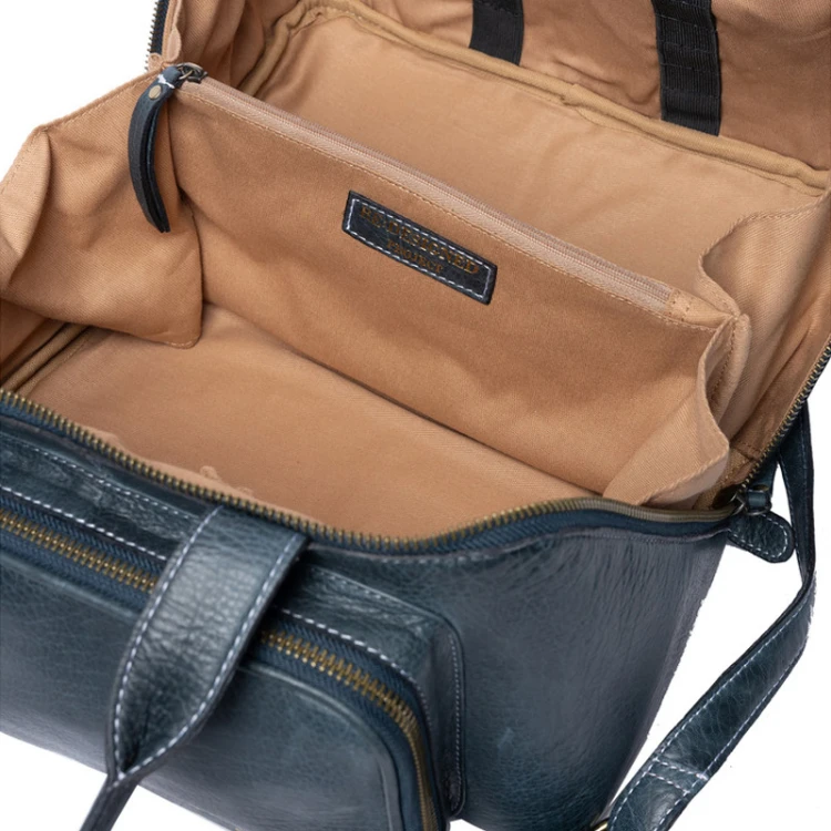 Organizer / torba / RE:DESIGNED / Project 39 / skóra / sapphire blue