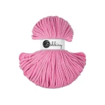 Šňůrka pletená bavlněná Bobbiny Premium / Bílá / White / 5mm / 100m (1) (1) (1)