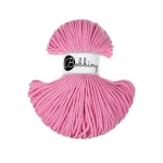 Sznurek pleciony bawełniany Bobbiny Junior / Guma Balonowa / Bubblegum Pink / 3mm / 100m