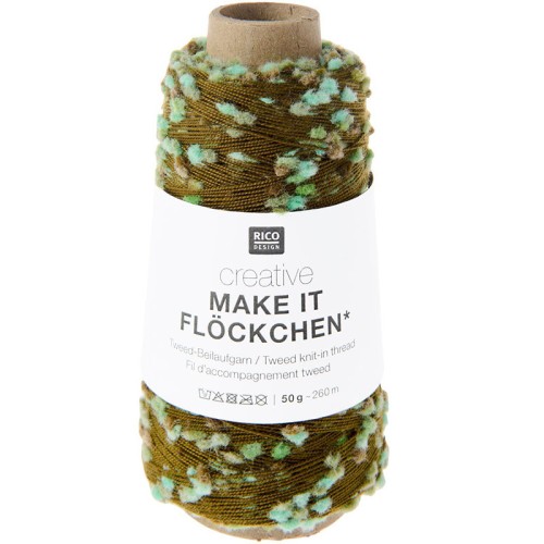 Włóczka / nić fantazyjna z nopkami Rico Design Creative Make It Flöckchen / 003