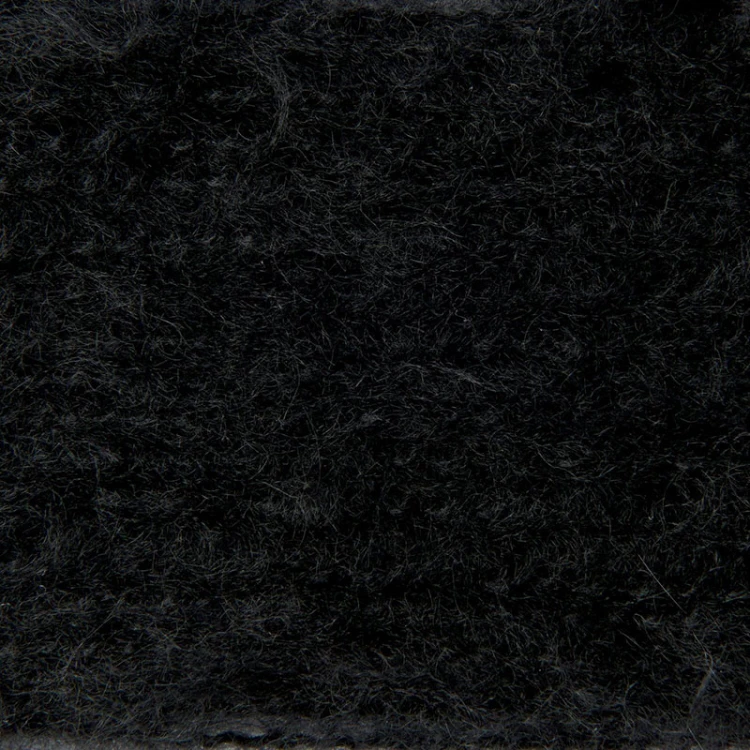 Włóczka Rico Design Luxury Brushed Cashmere Aran 007 / czerń