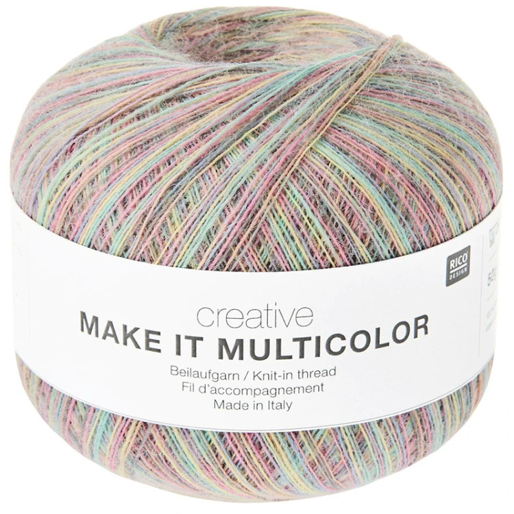 Włóczka / nić Rico Design Creative Make It Multicolor / 002
