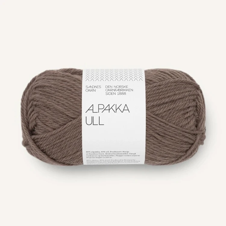 Włóczka Sandnes Garn Alpakka Ull 3161 / kakao