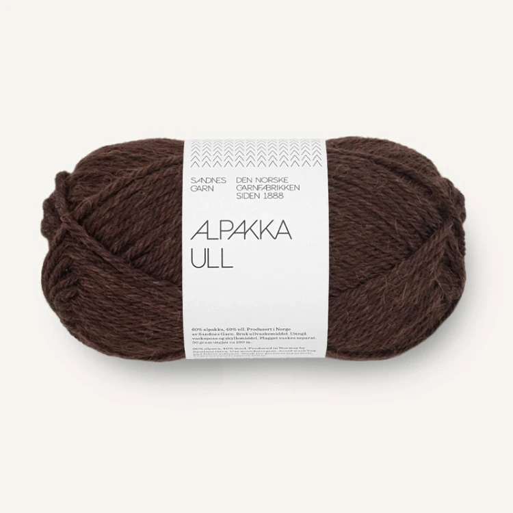 Włóczka Sandnes Garn Alpakka Ull 3571 / brąz