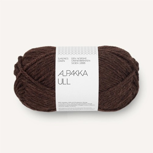 Włóczka Sandnes Garn Alpakka Ull 3581 / kawa