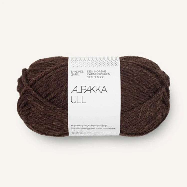 Włóczka Sandnes Garn Alpakka Ull 3581 / kawa