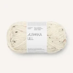 Włóczka Sandnes Garn Alpakka Ull Tweed 2523 / krem z nopkami