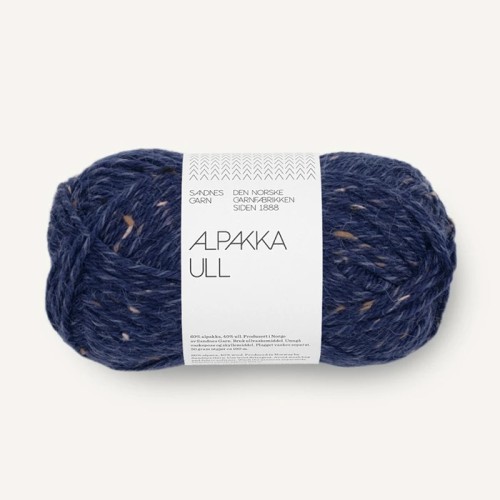 Włóczka Sandnes Garn Alpakka Ull Tweed 5585 / granatowy