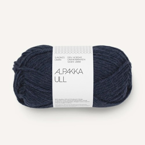 Włóczka Sandnes Garn Alpakka Ull 6081 / ciemny jeans