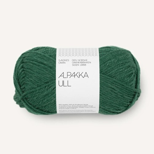 Włóczka Sandnes Garn Alpakka Ull 7772 / szmaragd