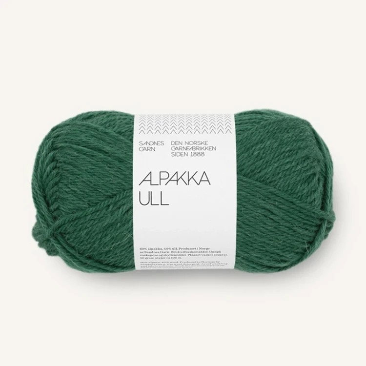 Włóczka Sandnes Garn Alpakka Ull 7772 / szmaragd