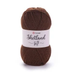 Włóczka YarnArt Shetland 520 / ciepły brąz