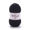 Włóczka YarnArt Shetland 502 / czerń