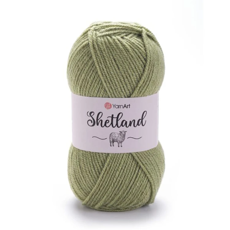 Włóczka YarnArt Shetland 525 / jasne khaki