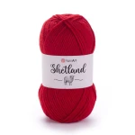 Włóczka YarnArt Shetland 507 / czerwień