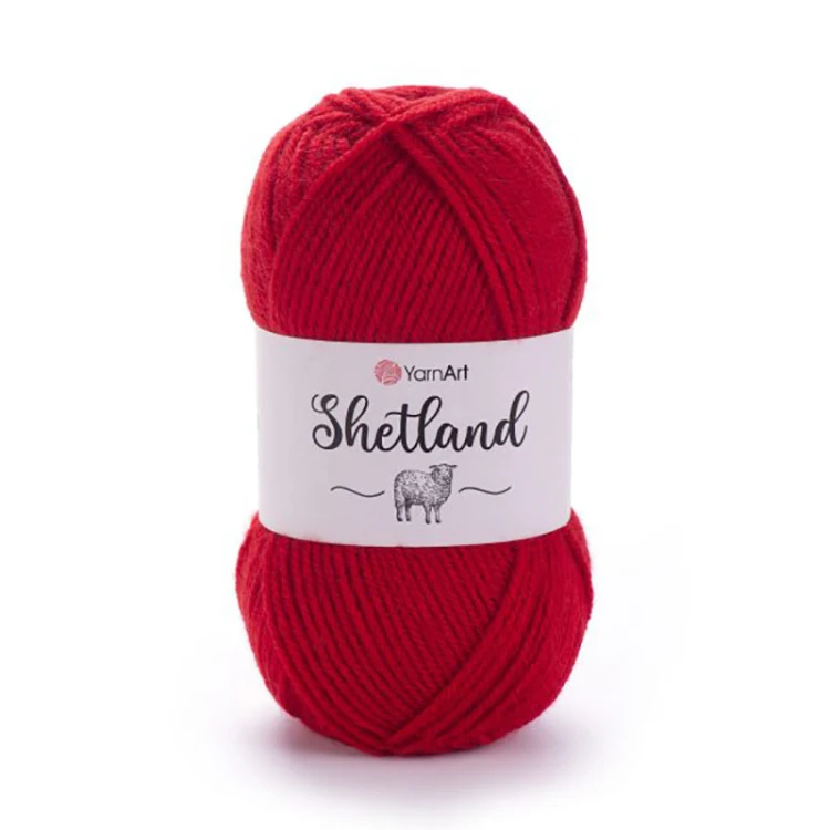 Włóczka YarnArt Shetland 507 / czerwień