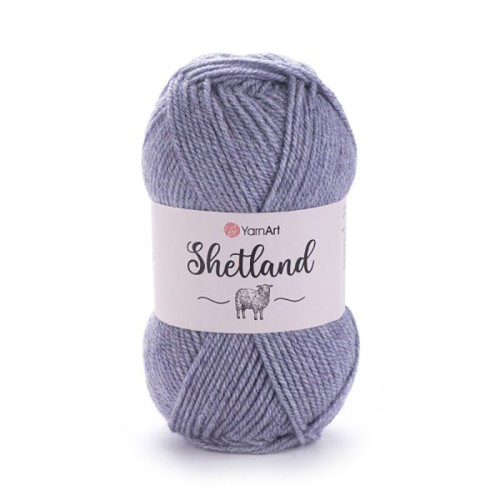 Włóczka YarnArt Shetland 515 / zgaszona lawenda melanż