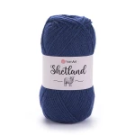 Włóczka YarnArt Shetland 528 / ciemne indygo