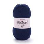 Włóczka YarnArt Shetland 534 / granat