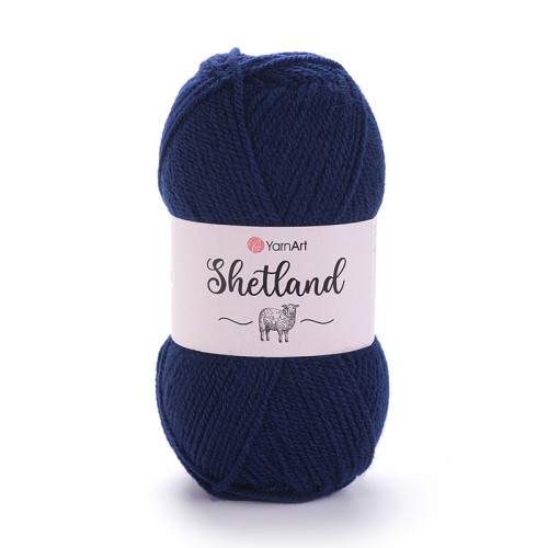 Włóczka YarnArt Shetland 534 / granat